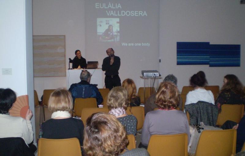 Lidia Gil. Conferencia sobre Eulàlia Valdosera