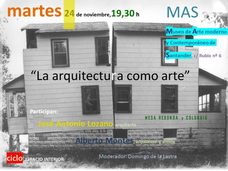 'La arquitectura como arte'