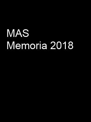 Portada de Memoria 2018