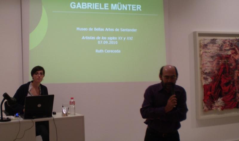 Ruth Cereceda. Conferencia sobre Gabriele Munter